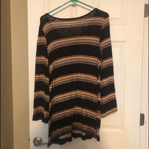 Bebop stripped comfy sweater